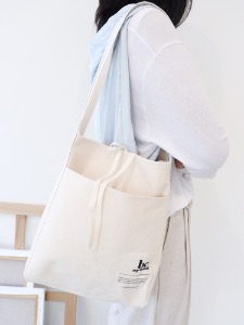 white line pocket bag
