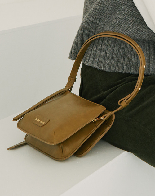 [70%sale]duo bag - olive