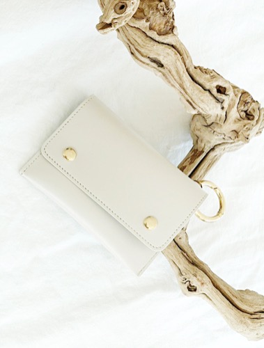 Double card wallet-white